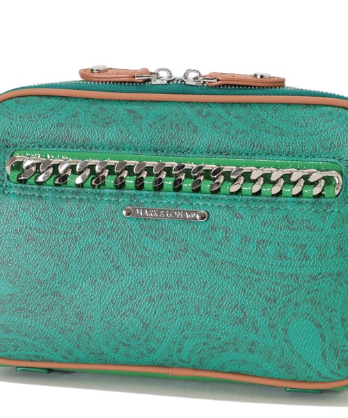 MARK & LONA(マークアンドロナ)の「Mirage Paisley 2-Way Clutch(ショルダーバッグ・メンズ・ホワイト/ブラック・FREE)」の13枚目の写真