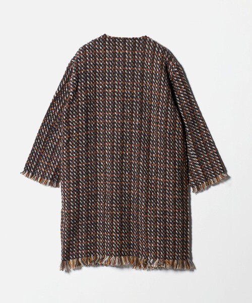 セール】＜JOHN BRANIGAN＞TWD LONG JACKET/ジャケット（ノーカラー