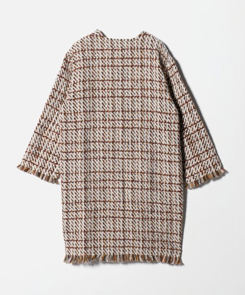 セール】＜JOHN BRANIGAN＞TWD LONG JACKET/ジャケット（ノーカラー