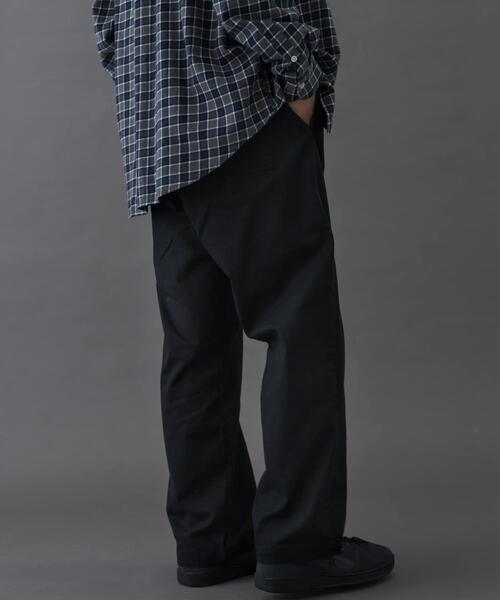 URBAN RESEARCH DOORS（アーバンリサーチドアーズ）の「FORK&SPOON　イージーチノパンツ（その他パンツ・メンズ・ブラック/グリーン系その他・5/4）」の7枚目の写真