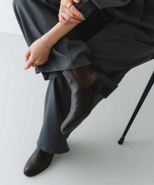 RODE SKO(ロデスコ)の「撥水サイドゴアブーツ(ブーツ・レディース・ブラック/ダークブラウン/ブラウン系その他・38/36/37)」の22枚目の写真