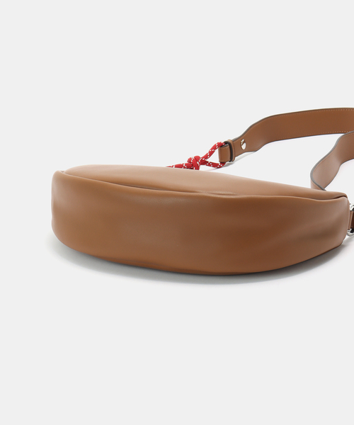 COLDE （コルデ）の「COLDE/コルデ ハーフサークルショルダー（ショルダーバッグ・レディース・ホワイト/ブラウン/ブラック・FREE）」の8枚目の写真