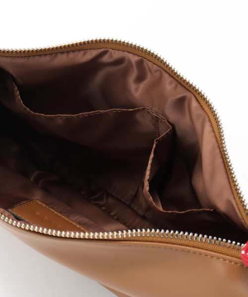 COLDE （コルデ）の「COLDE/コルデ ハーフサークルショルダー（ショルダーバッグ・レディース・ホワイト/ブラウン/ブラック・FREE）」の11枚目の写真