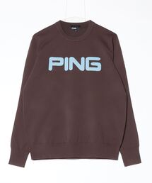 ピン 10カラークルーネックニット