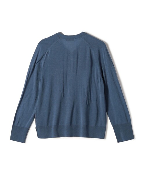 SHIPS Primary Navy Label:18G ZEGNA Vネック ニット（ニット/セーター