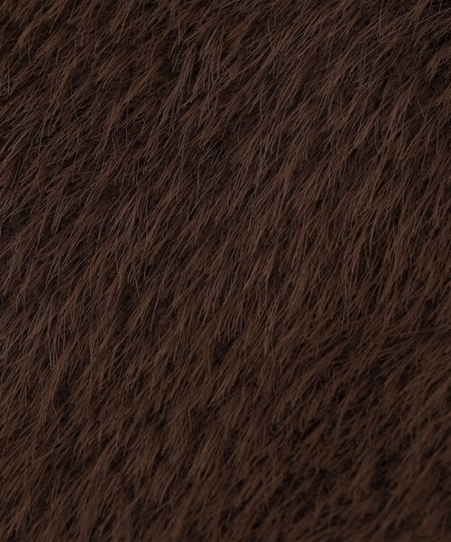 SHIPS（シップス）の「〈手洗い可能〉フェイク ファー マフラー（マフラー・レディース・ブラウン系/ブラウン・ONE SIZE）」の15枚目の写真