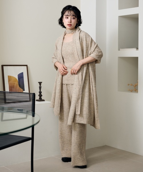 ラフアンドスウェル　ニット2点、ロングスリーブ1点　3点セット rough&swell［ラフアンドスウェル］RED BUS TOUR MOCK L.S/長袖モック