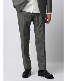 SUIT SQUARE | スマみえテーパードパンツ ウォッシャブル ストレッチ 防シワ CROSS MOVA 無地(スラックス)