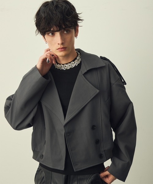 Cropped Double Jacket / クロップドダブルジャケット