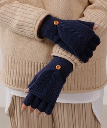 emesuelee(エメスーリー)の2way ニット ミトン手袋(手袋)