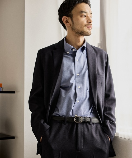 JUN STANDARD PICKS(ジュンスタンダードピックス)の「ウーリッシュカルゼ2Bジャケット/セットアップ対応(テーラードジャケット・メンズ・ネイビー/ベージュ・S/LL/L/M)」の1枚目の写真