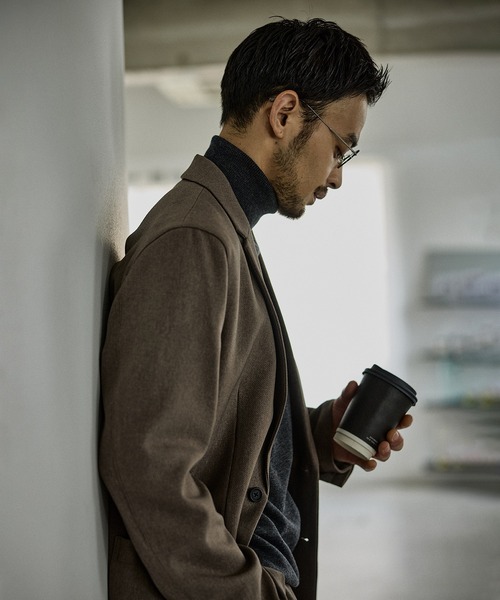 JUN STANDARD PICKS(ジュンスタンダードピックス)の「ウーリッシュカルゼ2Bジャケット/セットアップ対応(テーラードジャケット・メンズ・ネイビー/ベージュ・S/LL/L/M)」の15枚目の写真