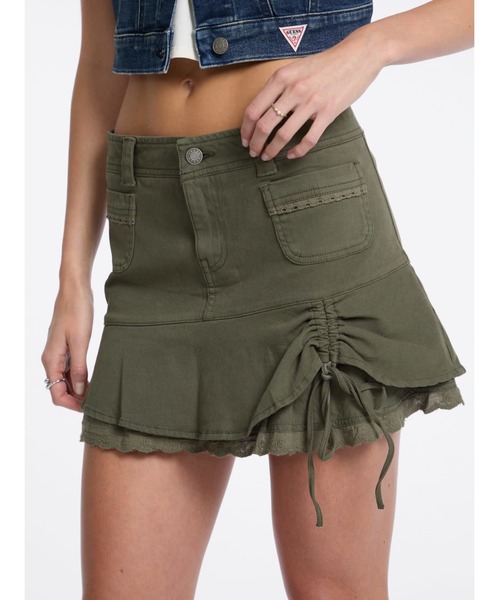 GUESS Originals Cargo Lace Skirt Pockets スカート | GUESS(ゲス
