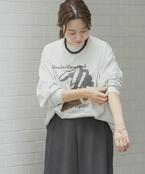 URBAN RESEARCH（アーバンリサーチ）の「鳥貴族×UR　UnuboResearch LONG-SLEEVE T-SHIRTS B（Tシャツ/カットソー・メンズ・チャコールグレー/ブラック/モカ/オートミール/ホワイト・X-LARGE/LARGE/MEDIUM）」の5枚目の写真