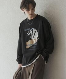 鳥貴族×UR UnuboResearch LONG-SLEEVE T-SHIRTS B
