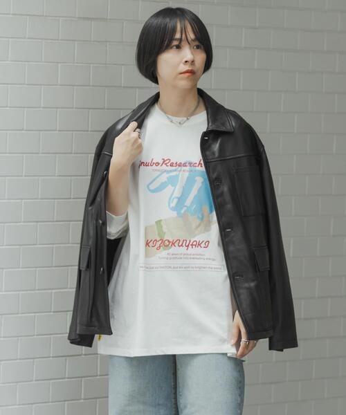 URBAN RESEARCH(アーバンリサーチ)の「鳥貴族×UR UnuboResearch LONG-SLEEVE T-SHIRTS B(Tシャツ/カットソー・メンズ・チャコールグレー/ブラック/モカ/オートミール/ホワイト・X-LARGE/LARGE/MEDIUM)」の12枚目の写真