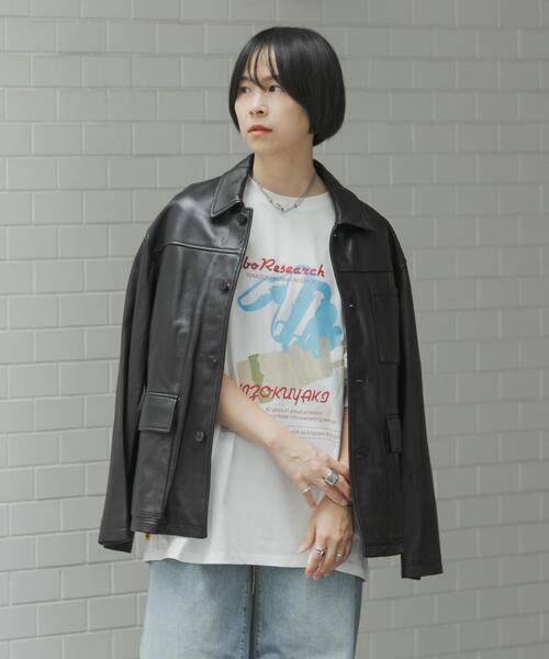 URBAN RESEARCH(アーバンリサーチ)の「鳥貴族×UR UnuboResearch LONG-SLEEVE T-SHIRTS B(Tシャツ/カットソー・メンズ・チャコールグレー/ブラック/モカ/オートミール/ホワイト・X-LARGE/LARGE/MEDIUM)」の14枚目の写真