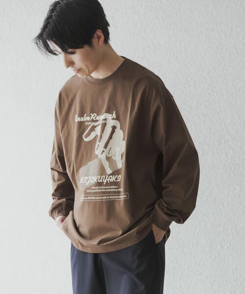 URBAN RESEARCH（アーバンリサーチ）の「鳥貴族×UR　UnuboResearch LONG-SLEEVE T-SHIRTS B（Tシャツ/カットソー・メンズ・チャコールグレー/ブラック/モカ/オートミール/ホワイト・X-LARGE/LARGE/MEDIUM）」の7枚目の写真