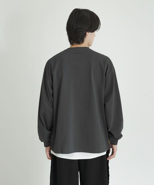 URBAN RESEARCH（アーバンリサーチ）の「鳥貴族×UR　UnuboResearch LONG-SLEEVE T-SHIRTS B（Tシャツ/カットソー・メンズ・チャコールグレー/ブラック/モカ/オートミール/ホワイト・X-LARGE/LARGE/MEDIUM）」の12枚目の写真