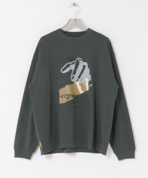 URBAN RESEARCH（アーバンリサーチ）の「鳥貴族×UR　UnuboResearch LONG-SLEEVE T-SHIRTS B（Tシャツ/カットソー・メンズ・チャコールグレー/ブラック/モカ/オートミール/ホワイト・X-LARGE/LARGE/MEDIUM）」の13枚目の写真