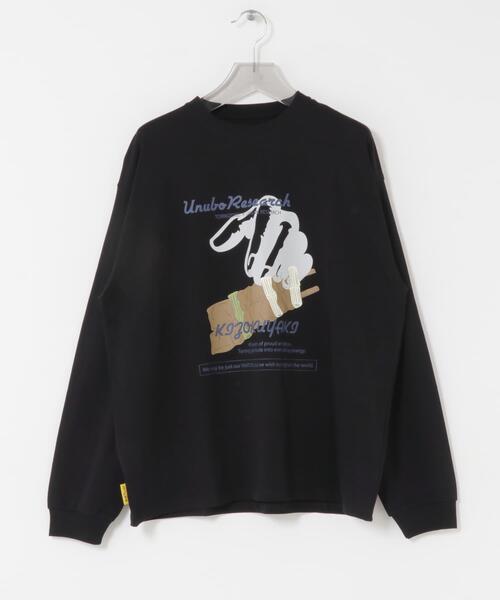 URBAN RESEARCH（アーバンリサーチ）の「鳥貴族×UR　UnuboResearch LONG-SLEEVE T-SHIRTS B（Tシャツ/カットソー・メンズ・チャコールグレー/ブラック/モカ/オートミール/ホワイト・X-LARGE/LARGE/MEDIUM）」の22枚目の写真