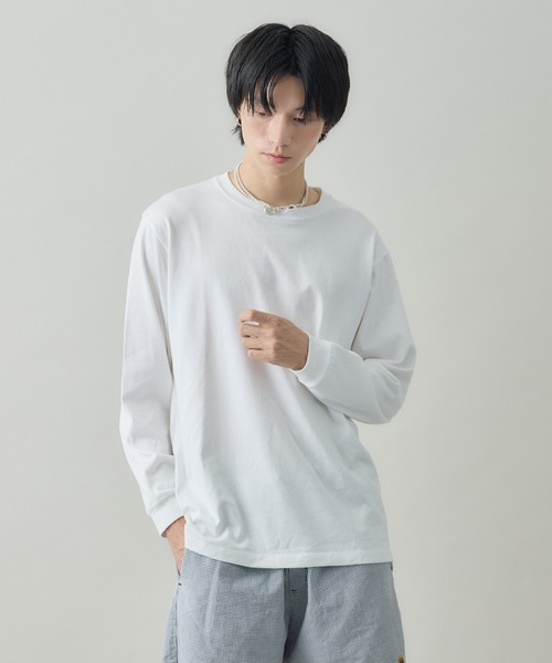 kuros'（クロス）の「【kuros’オリジナル】《Re:new》mono-kuros' コットン ロングスリーブTシャツ UNISEX（Tシャツ/カットソー・メンズ・ホワイト/ブラック・X-LARGE/SMALL/MEDIUM/LARGE）」の17枚目の写真