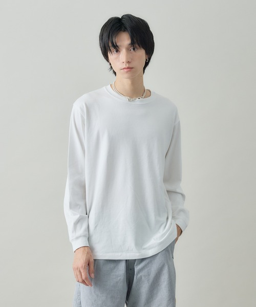 kuros'（クロス）の「【kuros’オリジナル】《Re:new》mono-kuros' コットン ロングスリーブTシャツ UNISEX（Tシャツ/カットソー・メンズ・ホワイト/ブラック・X-LARGE/SMALL/MEDIUM/LARGE）」の18枚目の写真