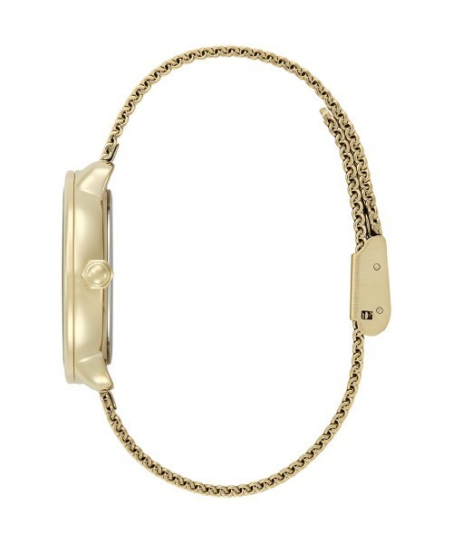 OLIVIA BURTON(オリビアバートン)の「「OLIVIA BURTON/オリビアバートン」 セレスティアル - 34mm ムーン ホワイト&ゴールドメッシュ(アナログ腕時計・レディース・イエローゴールド/ピンクゴールド・FREE)」の8枚目の写真