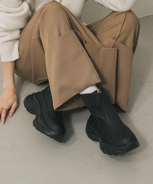 SENSE OF PLACE by URBAN RESEARCH（センスオブプレイスバイアーバンリサーチ）の「スノーブーツ（その他シューズ・レディース・アイボリー/ブラック・SMALL/MEDIUM/LARGE）」の10枚目の写真