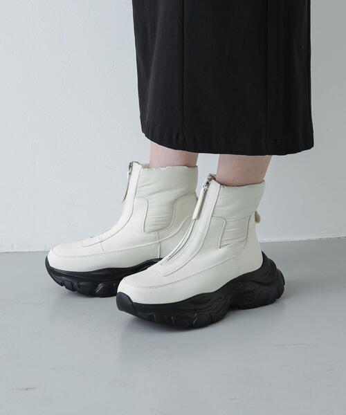 SENSE OF PLACE by URBAN RESEARCH（センスオブプレイスバイアーバンリサーチ）の「スノーブーツ（その他シューズ・レディース・アイボリー/ブラック・SMALL/MEDIUM/LARGE）」の20枚目の写真