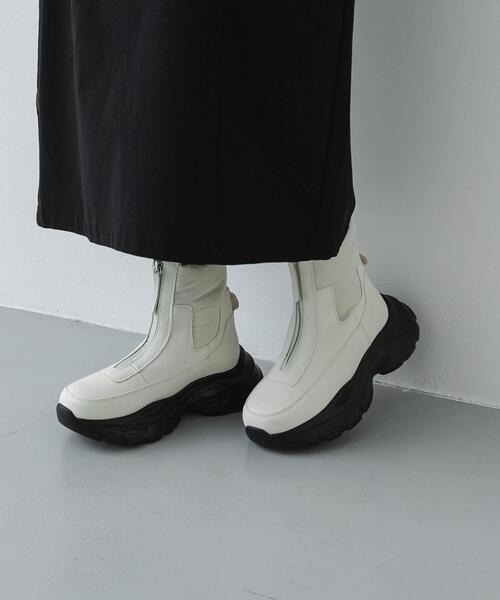 SENSE OF PLACE by URBAN RESEARCH（センスオブプレイスバイアーバンリサーチ）の「スノーブーツ（その他シューズ・レディース・アイボリー/ブラック・SMALL/MEDIUM/LARGE）」の22枚目の写真