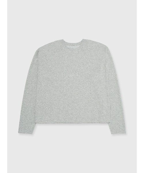 JOSE MOON(ジョゼムーン)の「OVER PRINT LONG TSHIRT/オーバープリントロングTシャツ(Tシャツ/カットソー・レディース・ブラック/ホワイト/ライトグレー・FREE)」の11枚目の写真