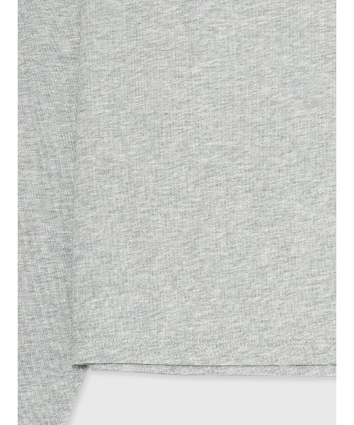 JOSE MOON(ジョゼムーン)の「OVER PRINT LONG TSHIRT/オーバープリントロングTシャツ(Tシャツ/カットソー・レディース・ブラック/ホワイト/ライトグレー・FREE)」の13枚目の写真