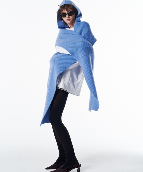 JOSE MOON(ジョゼムーン)の「OVER PRINT LONG TSHIRT/オーバープリントロングTシャツ(Tシャツ/カットソー・レディース・ブラック/ホワイト/ライトグレー・FREE)」の5枚目の写真