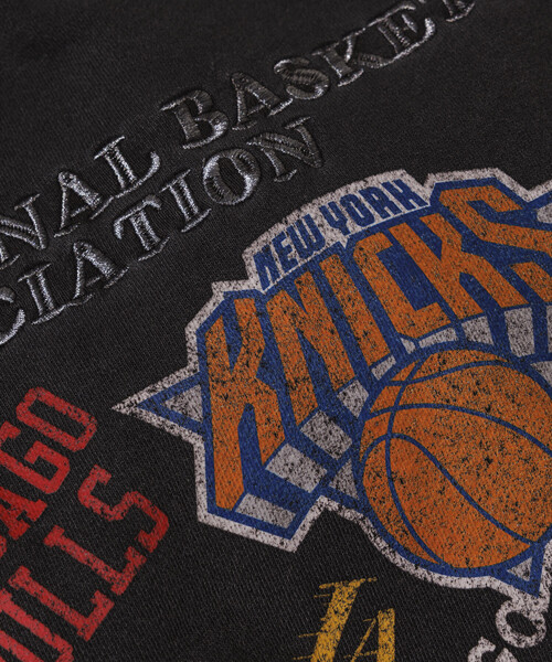 セール】NBA 別注ランダムチーム バックロゴ クルーネックスウェット