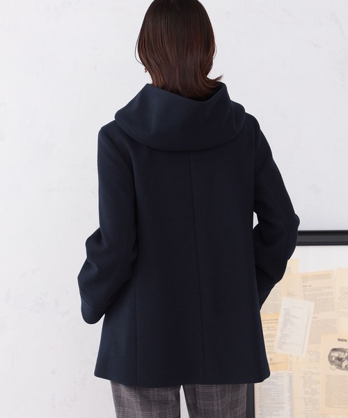 GALLORIA（ギャローリア）の「【キレメクアウター】フード付きジャケット（その他アウター・レディース・ネイビー/ライトベージュ/ライトイエロー・S/M/L/LL）」の9枚目の写真