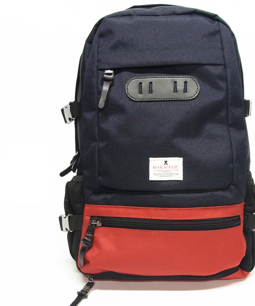 MAKAVELIC（マキャベリック）の「■2016秋冬NEWカラー先行予約あり■【MAKAVELIC】TRUCKS RAINPROOF BACK PACK（バックパック/リュック・レディース・ホワイト/ブラック/ブラック系その他/ネイビー・FREE）」の4枚目の写真