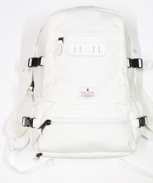 MAKAVELIC（マキャベリック）の「■2016秋冬NEWカラー先行予約あり■【MAKAVELIC】TRUCKS RAINPROOF BACK PACK（バックパック/リュック・レディース・ホワイト/ブラック/ブラック系その他/ネイビー・FREE）」の12枚目の写真