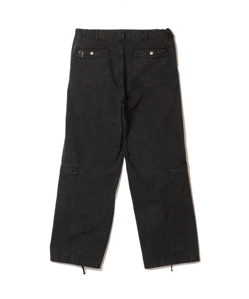 MSML(エムエスエムエル)の「GARMENT DYE CARGO PANTS(カーゴパンツ・メンズ・ブラック・S/M/L/XL)」の3枚目の写真
