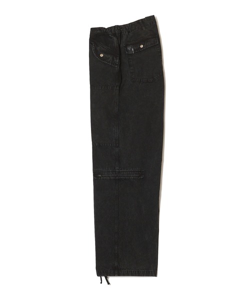 MSML(エムエスエムエル)の「GARMENT DYE CARGO PANTS(カーゴパンツ・メンズ・ブラック・S/M/L/XL)」の4枚目の写真