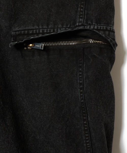 MSML(エムエスエムエル)の「GARMENT DYE CARGO PANTS(カーゴパンツ・メンズ・ブラック・S/M/L/XL)」の6枚目の写真