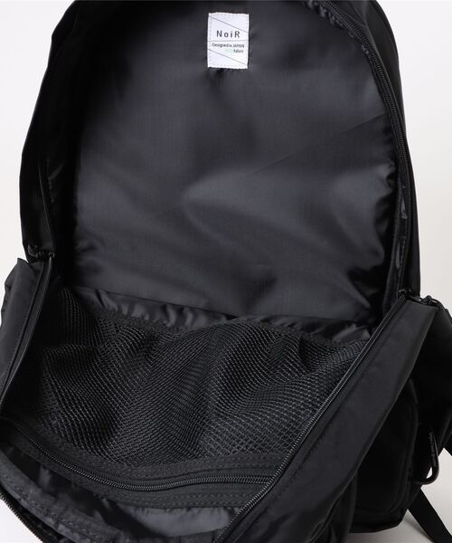 NOIR(ノワール)の「Tweak backpack(バックパック/リュック・メンズ・ブラック・FREE)」の4枚目の写真