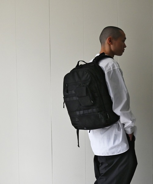 NOIR(ノワール)の「Tweak backpack(バックパック/リュック・メンズ・ブラック・FREE)」の1枚目の写真