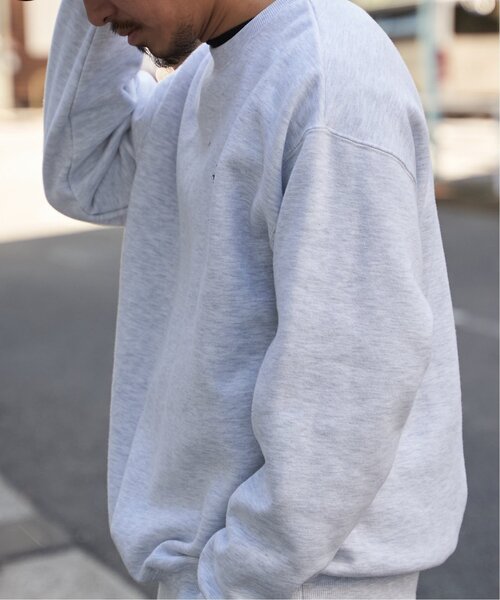 BEVERLY HILLS POLO CLUB（ビバリーヒルズポロクラブ）の「BEVERLY HILLS POLO CLUB 裏起毛クルーネックプルオーバー（スウェット・メンズ・ブルー/グリーン/杢グレー/ブラック・L/LL/M）」の8枚目の写真