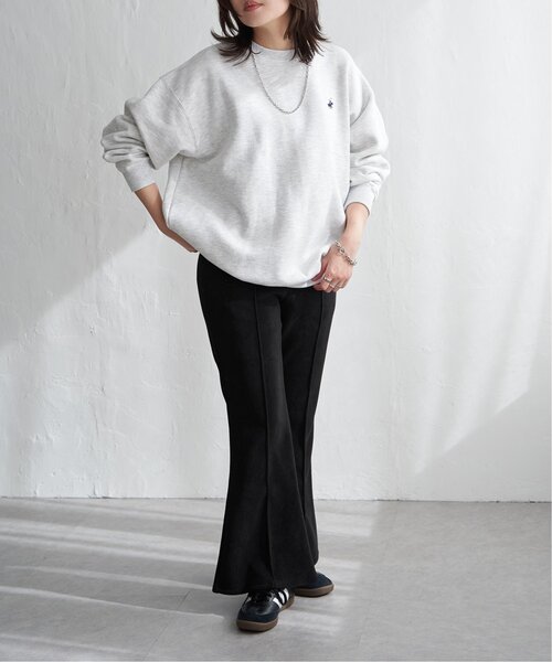 BEVERLY HILLS POLO CLUB（ビバリーヒルズポロクラブ）の「BEVERLY HILLS POLO CLUB 裏起毛クルーネックプルオーバー（スウェット・メンズ・ブルー/グリーン/杢グレー/ブラック・L/LL/M）」の14枚目の写真