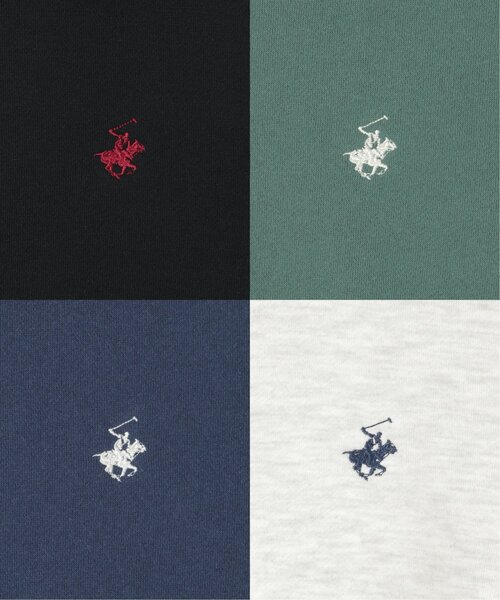 BEVERLY HILLS POLO CLUB（ビバリーヒルズポロクラブ）の「BEVERLY HILLS POLO CLUB 裏起毛クルーネックプルオーバー（スウェット・メンズ・ブルー/グリーン/杢グレー/ブラック・L/LL/M）」の5枚目の写真