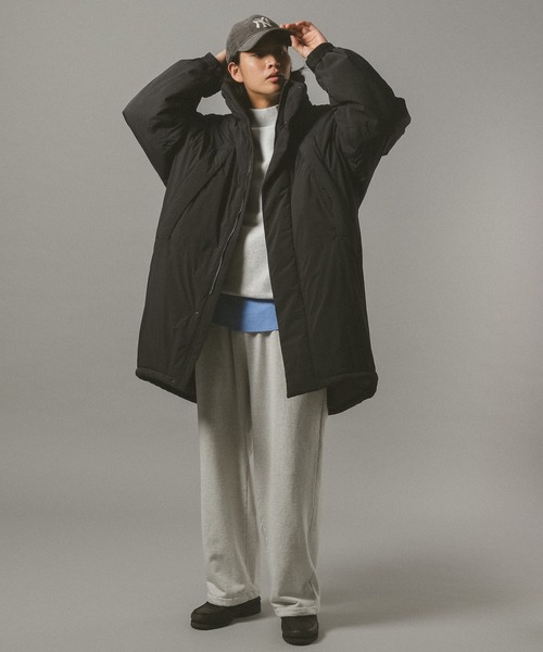 RAGEBLUE（レイジブルー）の「AIRTHERMAL MONSTER PARKA LONG JACKET / エアサーマルモンスターパーカー/ロングジャケット/コート（ダウンジャケット/コート・メンズ・ブラック/オリーブ・LARGE/MEDIUM）」の12枚目の写真