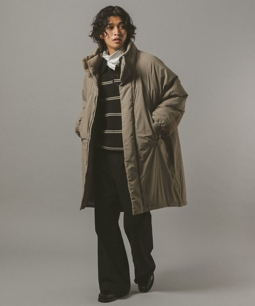 RAGEBLUE（レイジブルー）の「AIRTHERMAL MONSTER PARKA LONG JACKET / エアサーマルモンスターパーカー/ロングジャケット/コート（ダウンジャケット/コート・メンズ・ブラック/オリーブ・LARGE/MEDIUM）」の17枚目の写真