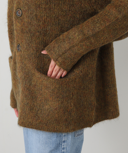 SAYAKADAVIS（サヤカディヴィス）の「SAYAKA DAVIS MOHAIR CARDIGAN VKT301-MK：ニット（ニット/セーター・レディース・ブラウン・SMALL）」の11枚目の写真