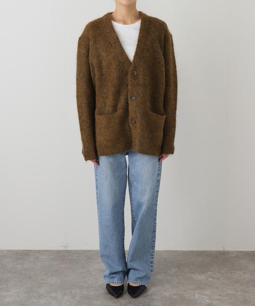 SAYAKADAVIS（サヤカディヴィス）の「SAYAKA DAVIS MOHAIR CARDIGAN VKT301-MK：ニット（ニット/セーター・レディース・ブラウン・SMALL）」の15枚目の写真